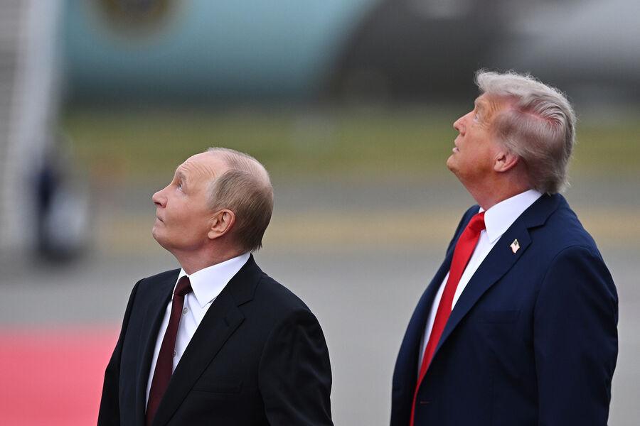 Tramp Putinlə fotosunu paylaşdı
