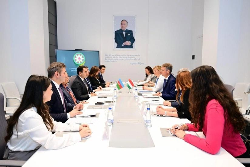 Azərbaycanla Macarıstan arasında mədəniyyət sahəsində əməkdaşlıq müzakirə olunub
