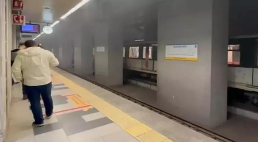 İstanbul metrosunda yanğın - sərnişinlər təxliyə edilib