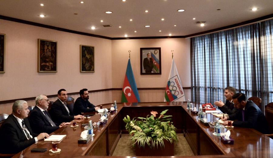 Milli Olimpiya Komitəsində Şimali Kipr nümayəndələri ilə görüş keçirilib
