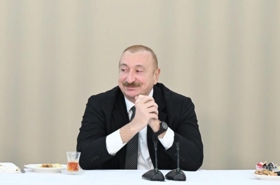 "Vaxtilə "Qarabağ Ermənistandır və nöqtə" deyənlər "Qarabağ Azərbaycandır!" deməyə məcbur oldular" - İlham Əliyev