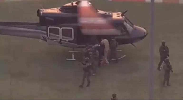 Maduro helikopterlə məhkəməyə aparılıb