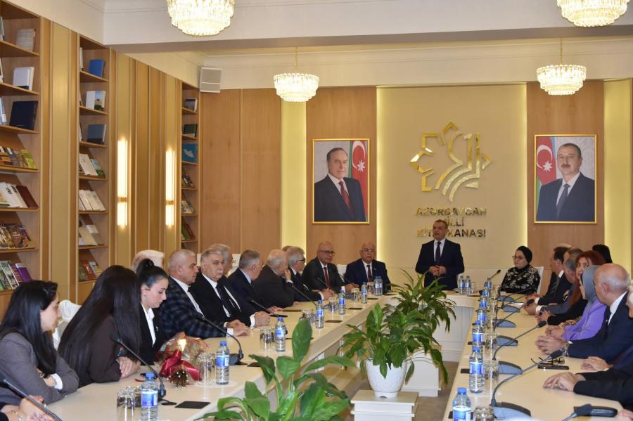 Milli Kitabxanada Anar İsgəndərovun yubiley tədbiri keçirilib