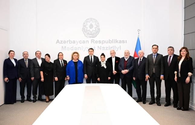 Bir sıra şəxsə Mədəniyyət Nazirliyinin Fəxri diplomu verilib