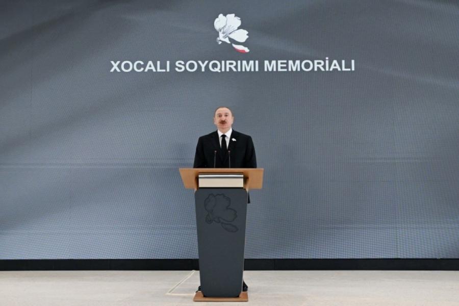 "Ermənilərdən fərqli olaraq günahsız, əliyalın mülki əhaliyə qarşı heç vaxt müharibə aparmamışıq" - Prezident