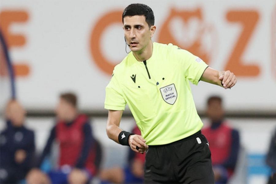 FIFA referisi Əliyar Ağayev "Kristal Pelas" klubunun oyununa təyinat alıb