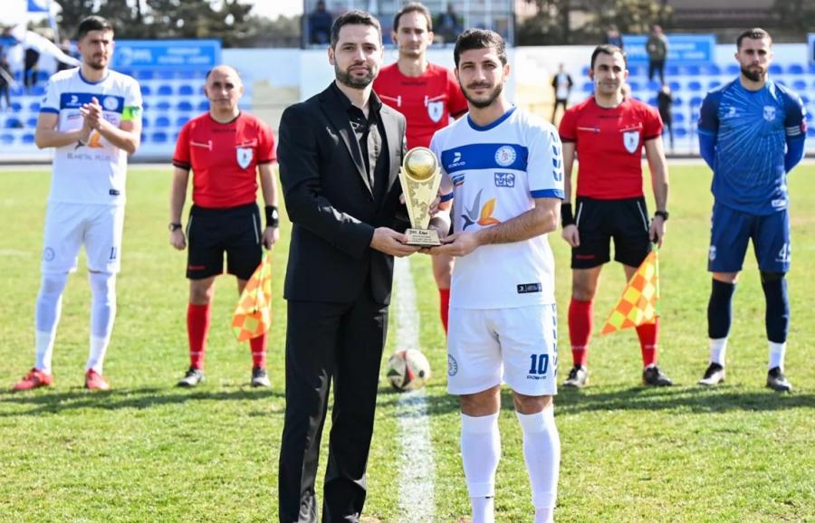 Elşən Abdullayev I Liqada fevralın ən yaxşı qolunun müəllifi kimi mükafatlandırılıb