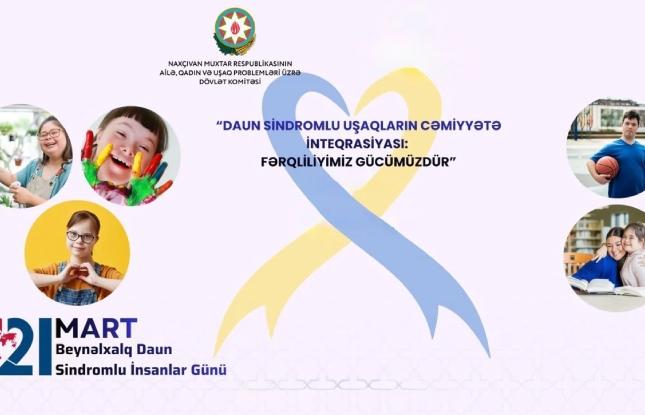 Naxçıvanda daun sindromlu uşaqların sayı açıqlanıb