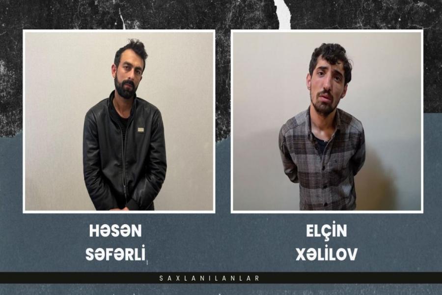 Sabunçuda avtomobil nömrələrini oğurlayıb sahiblərindən pul tələb edən şəxslər saxlanılıb