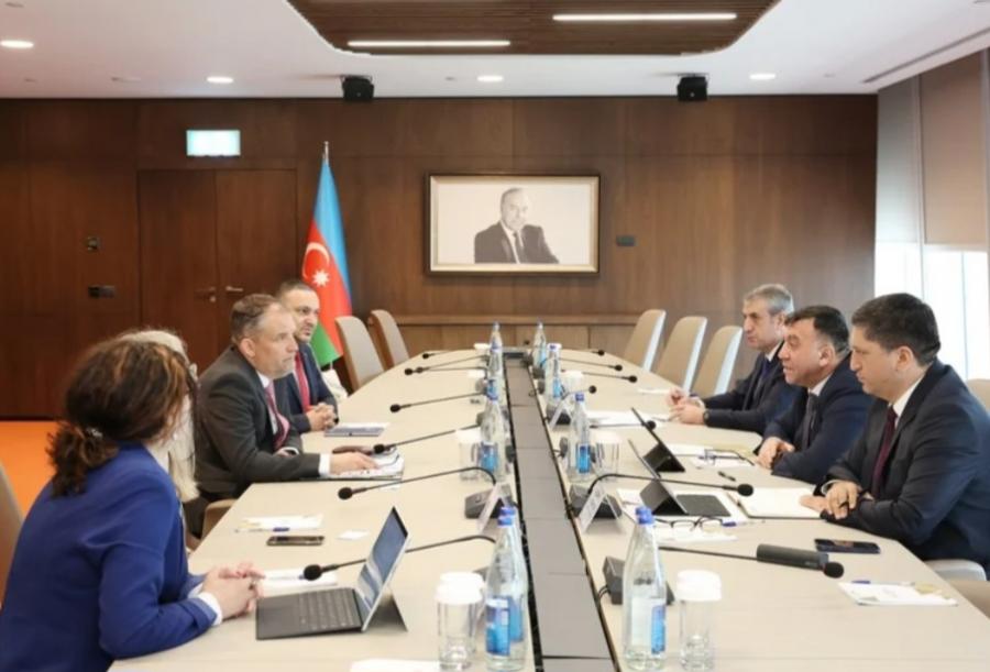 Azərbaycan Almaniya şirkəti ilə insan resurslarının inkişafını müzakirə edib