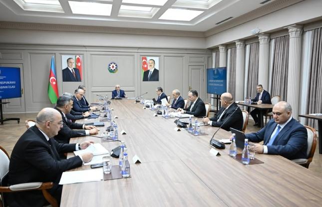 Azərbaycanın gələn il üçün büdcəsinin proqnoz göstəriciləri müzakirə olunub