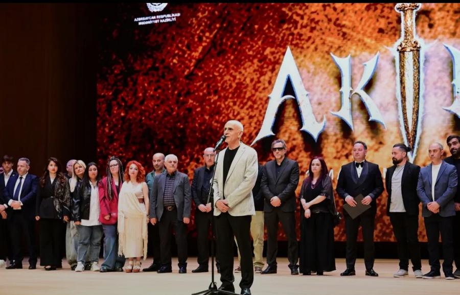 Heydər Əliyev Mərkəzində “Akinak” tammetrajlı bədii filminin premyerası keçirilib