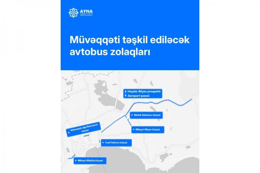 WUF13 çərçivəsində Bakıda müvəqqəti xüsusi hərəkət zolaqları yaradılacaq