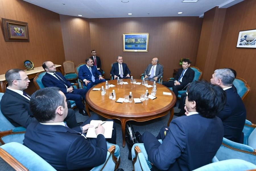 Ceyhun Bayramov Tokioda Azərbaycanın xarici siyasət prioritetləri barədə danışıb