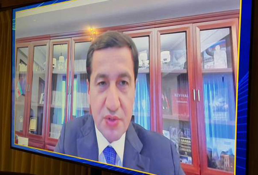 Hikmət Hacıyev: Yaxın Şərqdə münaqişənin kəskinləşməsi şəraitində Orta Dəhliz əlavə əhəmiyyət qazanır