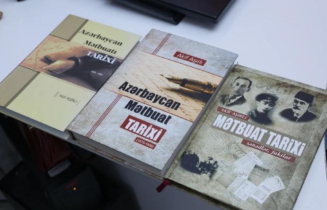 Akif Aşırlının "Azərbaycan mətbuatı tarixi" kitabı Türkiyədə çapa hazırlanır