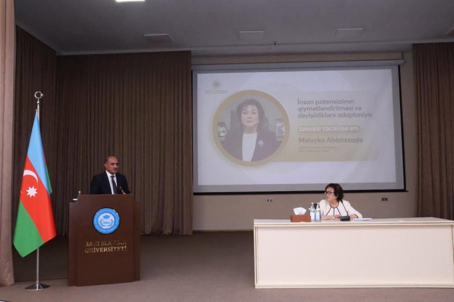 Fotoreportaj - BSU-da “Danışır təcrübə” layihəsinin XI görüşü keçirilib -  FOTOLAR