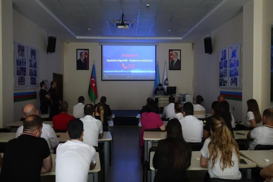 FHN DGK əməkdaşları üçün maarifləndirmə tədbiri keçirib - VİDEO