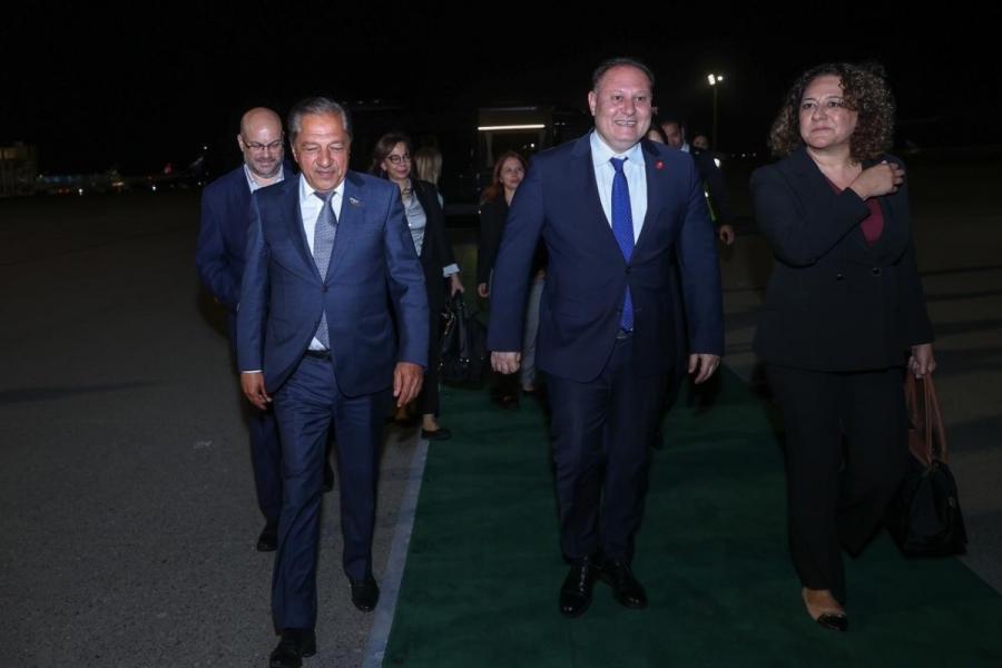 Şimali Kipr Türk Cümhuriyyəti parlamentinin sədri ölkəmizə səfərə gəlib