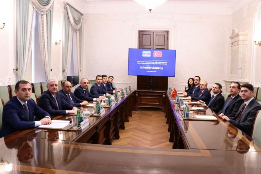 Kamran Əliyev Türkiyənin ədliyyə naziri Akın Gürleklə görüşüb