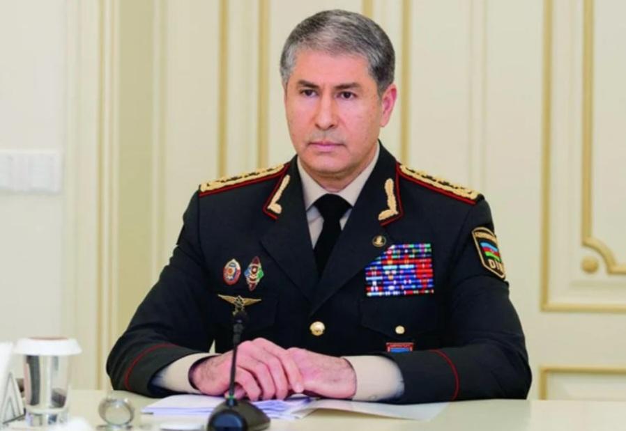 Vilayət Eyvazov daxili işlər orqanlarının şəxsi heyətini Polis Günü münasibətilə təbrik edib