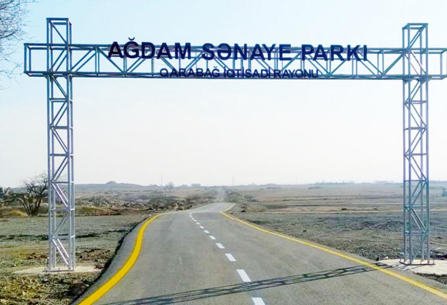 Ağdam Sənaye Parkındakı müəssisələr 1,86 milyard manatlıq məhsul satıb