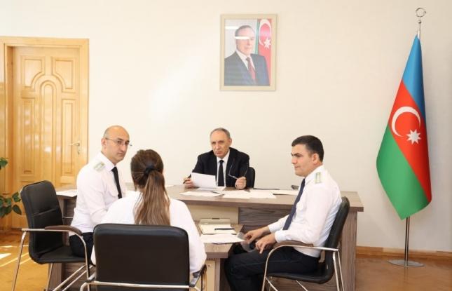 Baş prokuror Balakəndə vətəndaşları qəbul edib