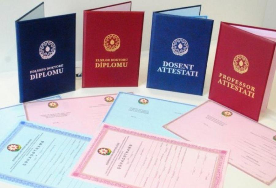 Bu ilin birinci yarısında fəlsəfə doktoru elmi dərəcəsi alanların əksəriyyəti 36-50 yaş qrupunda olub