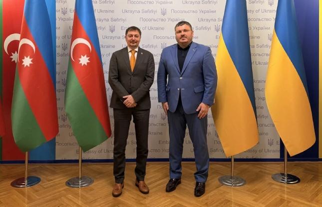 Ukrayna və BMT Bakıda Kiyevə dəstəyi və humanitar məsələləri müzakirə ediblər