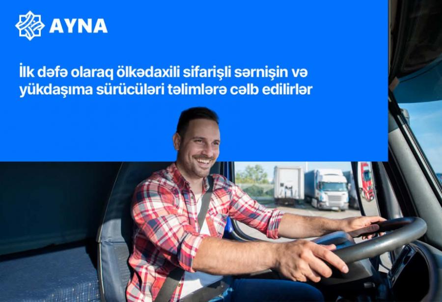 Ölkədaxili sifarişli sərnişin və yükdaşıma həyata keçirən sürücülər təlimlərə cəlb edilir