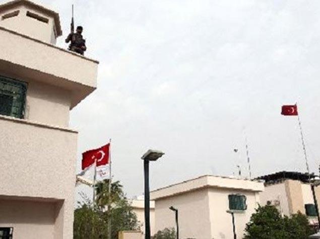 Türkiyənin Mosuldakı Baş Konsulluğu terrorçuların hücumuna məruz qalıb<b style="color:red"></b>