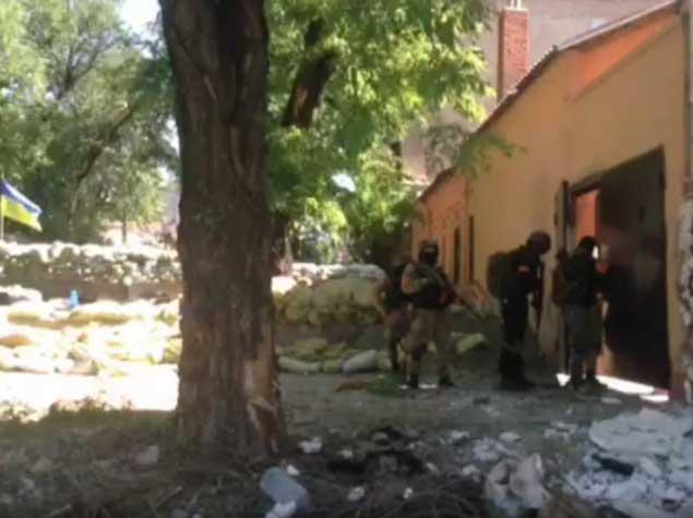 Donetsk vilayətinin Mariupol şəhərində antiterror əməliyyatı keçirilir<b style="color:red"></b>