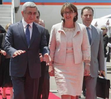 Ermənistan prezidenti Gürcüstanda səfərdədir<b style="color:red"></b>