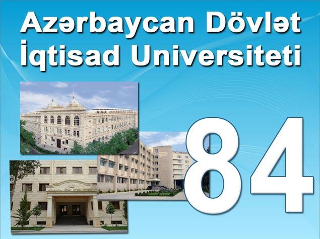 İqtisad Universiteti 84 yaşını qeyd edir<b style="color:red"></b>