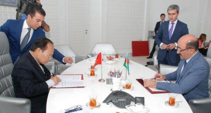 Əbülfəs Qarayev vyetnamlı həmkarını qəbul edib<b style="color:red"></b>