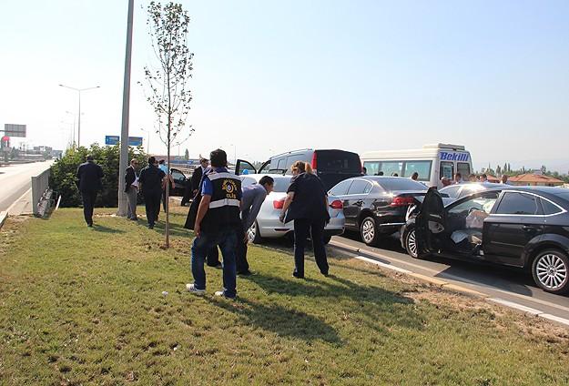 Ərdoğanı müşayiət edən avtokarvan zəncirvarı qəza törədib<b style="color:red"></b>