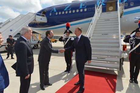 Prezident İlham Əliyev İtaliyaya rəsmi səfərə gedib<b style="color:red"></b>