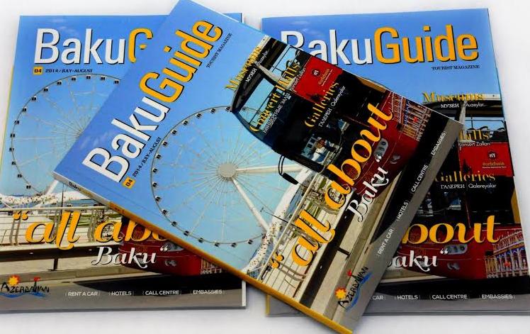 "Baku Guide" bələdçi kataloqunun növbəti sayı işıq üzü görüb <b style="color:red"></b>