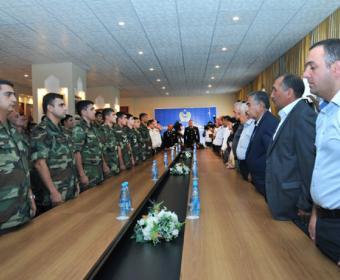 Şəhid ailələrinə medallar təqdim edilib<b style="color:red"></b>