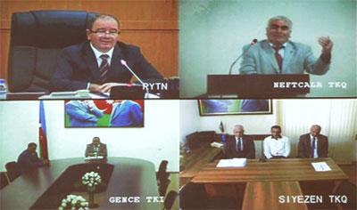 Əli Abbasov videokonfrans keçirib<b style="color:red"></b>