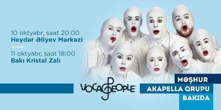“Voca People” qrupu Bakıda <b style="color:red"></b>