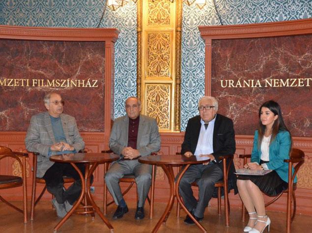 “Sübhün səfiri” filminin yaradıcı heyəti Budapeştdə görüşlər keçirib - <b style="color:red">fotolar</b>