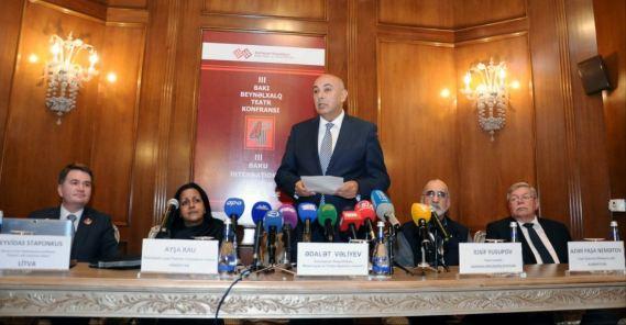 Bu gün III Bakı Beynəlxalq Teatr Konfransı işə başlayır<b style="color:red"></b>
