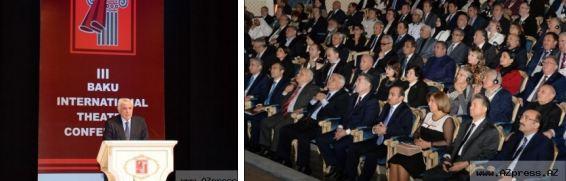 III Bakı Beynəlxalq Teatr Konfransı start götürdü<b style="color:red"></b>