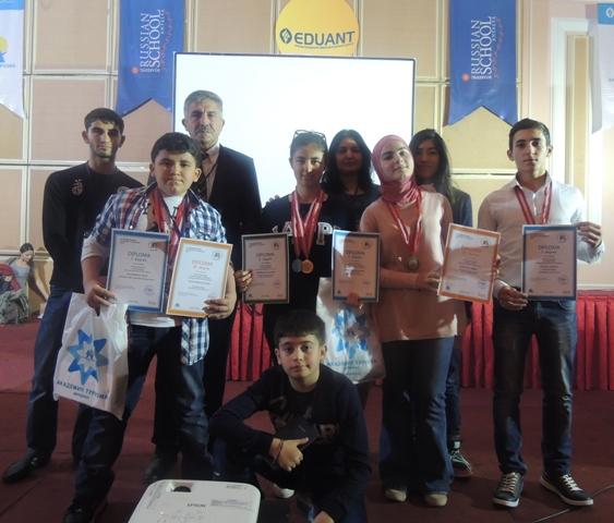 Şagirdlərimiz Antalyadan qızıl medalla qayıdıblar<b style="color:red"></b>