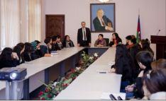 Mədəniyyət və İncəsənət Universitetində Bilik Fondunun təqdimatı olub<b style="color:red"></b>