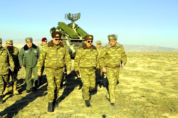Hava Hücumundan Müdafiə Qoşunları döyüş hazırlığı vəziyyətinə gətirilib<b style="color:red"></b>