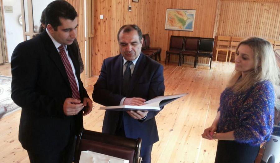 Milli Kitabxananın direktoru Misir Mədəniyyət Mərkəzində olub<b style="color:red"></b>