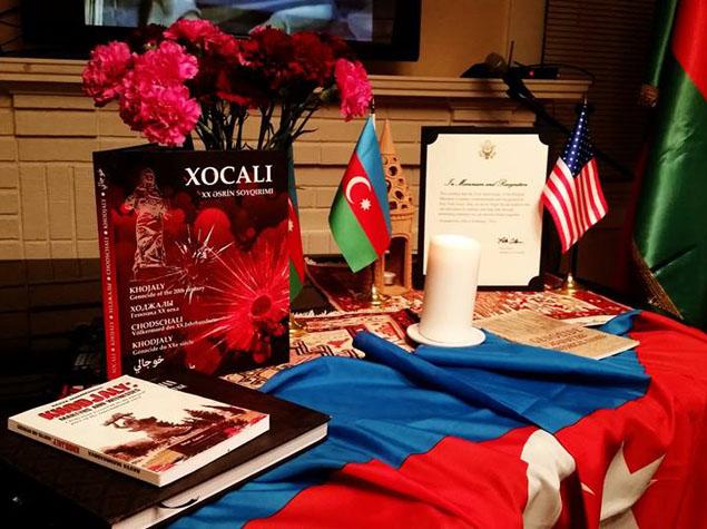 Hyustonda Xocalı qətliamının qurbanları anılıb <b style="color:red"></b>