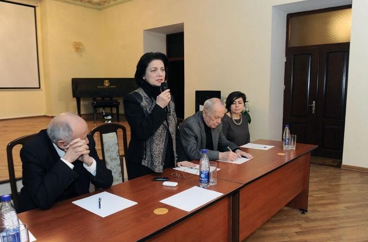 “Rast. Niyazi” sənədli filminin heyəti ilə görüş keçirilib<b style="color:red"></b>